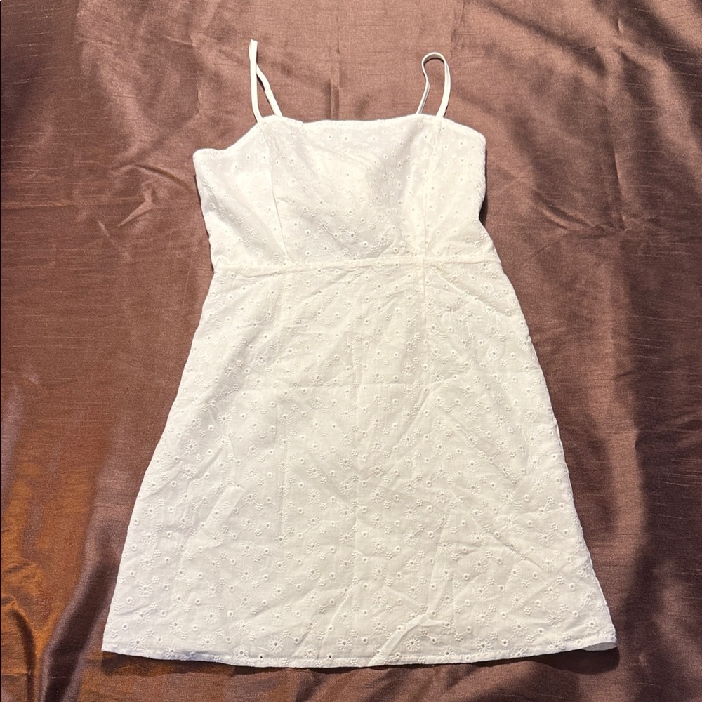 Sky and Sparrow White Mini Dress